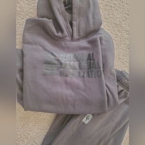 NBA Kids Charcoal Hoodie Sweatpants Set